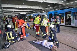 Schwerer Unfall Rettungskraefte Uebten In Jena Den Ernstfall 16